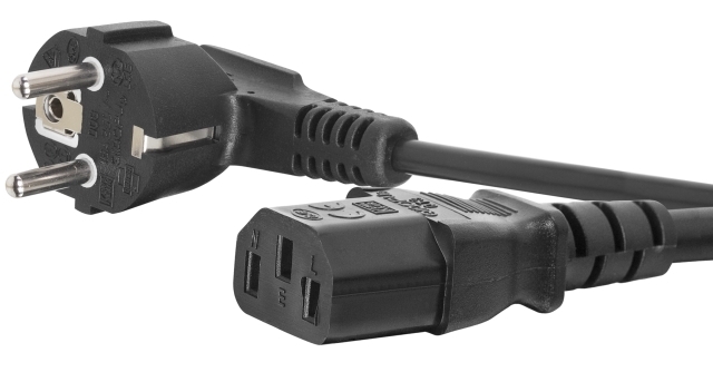 OEM 230V tápkábel (használt) - 1.8m (fekete / szürke) OEM 230V tápkábel (használt) - 1.8m (fekete / szürke)