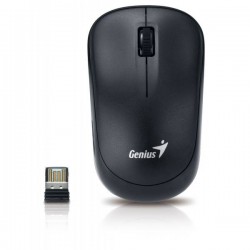 Genius Slimstar 8000ME cordless billentyűzet és egér (HU, USB, fekete)