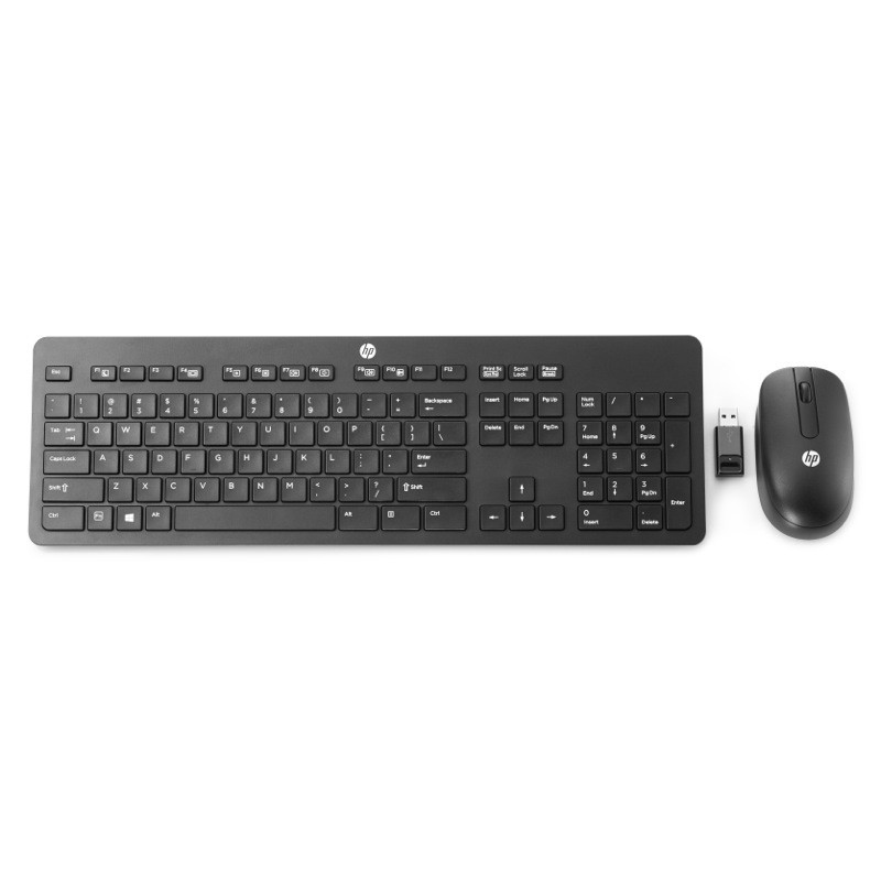 HP Business SLIM vezeték nélküli billentyűzet + egér HU - fekete (N3R88AA) HP Business SLIM vezeték nélküli billentyűzet + egér HU - fekete (N3R88AA)