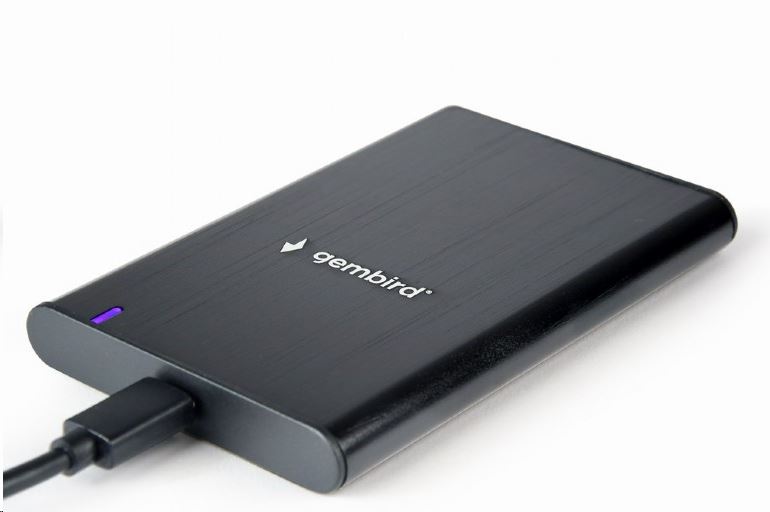 GEMBIRD E2-U3S-6 2.5" USB 3.1 külső HDD ház - fekete
