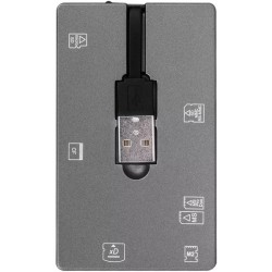 CANYON CNE-CARD2 USB külső kártyaolvasó - szürke