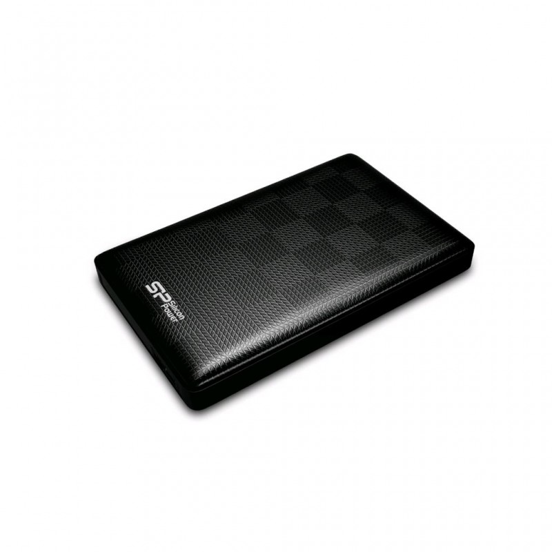 Silicon Power Diamond D03 500GB HDD (2,5", USB 3.0, fekete)