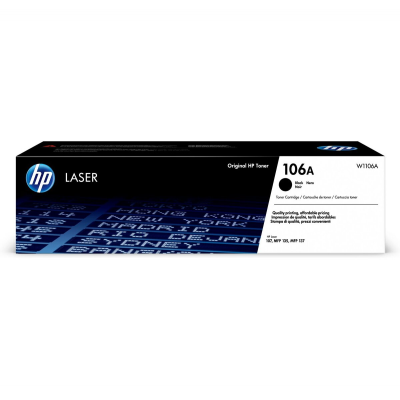 HP 106A eredeti toner - fekete HP 106A eredeti toner - fekete