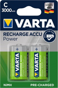 VARTA Ready2Use R14 C újratölthető baby-elem 3000mAh (2db/csomag)