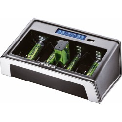 VARTA univerzális akkumulátor töltő - LCD (AA/AAA/C/D/9V)