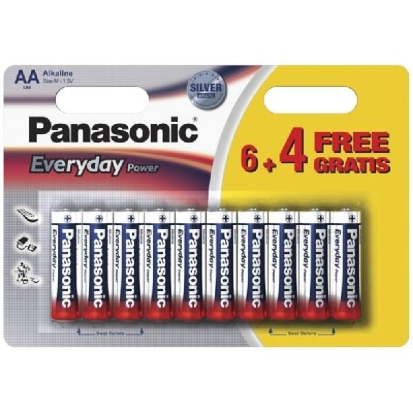 PANASONIC Everyday Power AA alkáli elem - 10db PANASONIC Everyday Power AA alkáli elem - 10db