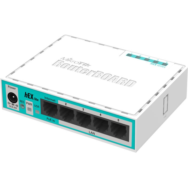 MIKROTIK hEX lite RB750r2 router