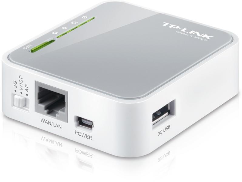 TP-LINK TL-MR3020 vezeték nélküli 150Mbps 3G/HDSPA router