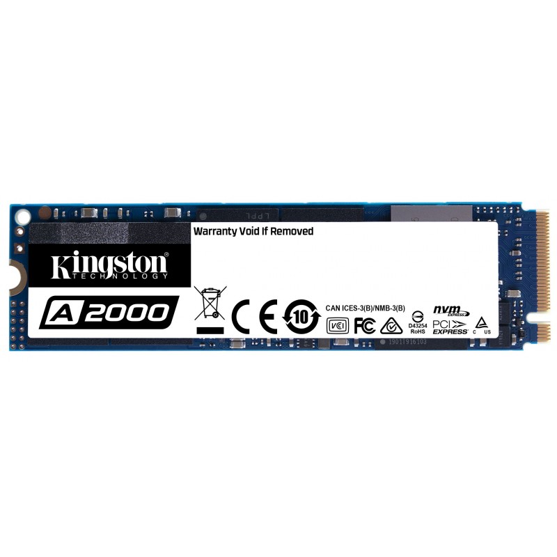 KINGSTON A2000 M.2 PCIe NVMe SSD - 250GB KINGSTON A2000 M.2 PCIe NVMe SSD - 250GB