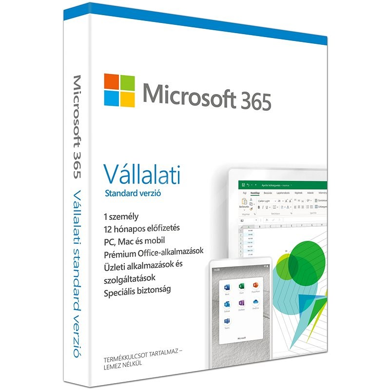 Microsoft Office 365 Business Standard BOX HU (5 PC / 1év)