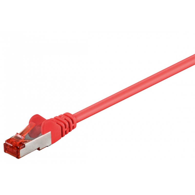 GOOBAY S/FTP CAT6 patch kábel - 1m - narancssárga (S/FTP6-CU-010OR)