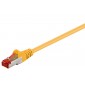 GOOBAY S/FTP CAT6 patch kábel - 2m - sárga (S/FTP6-CU-020YL)