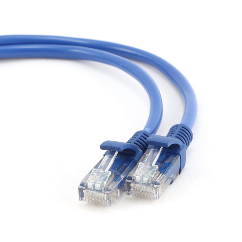 DIGITALBOX STLU5E05MB UTP CAT5e patch kábel 0.5m - kék