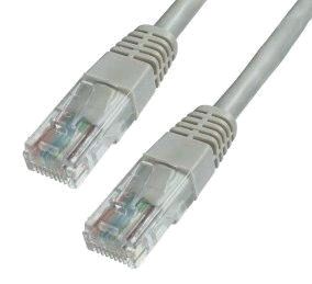 Gembird UTP Cat5e patch kábel - szürke – 0,25m