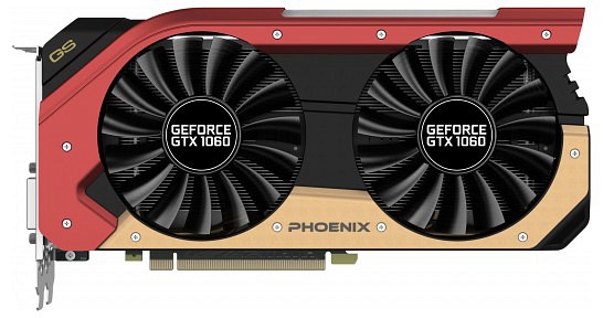 GAINWARD GTX 1060 6GB GDDR5 PHOENIX GS